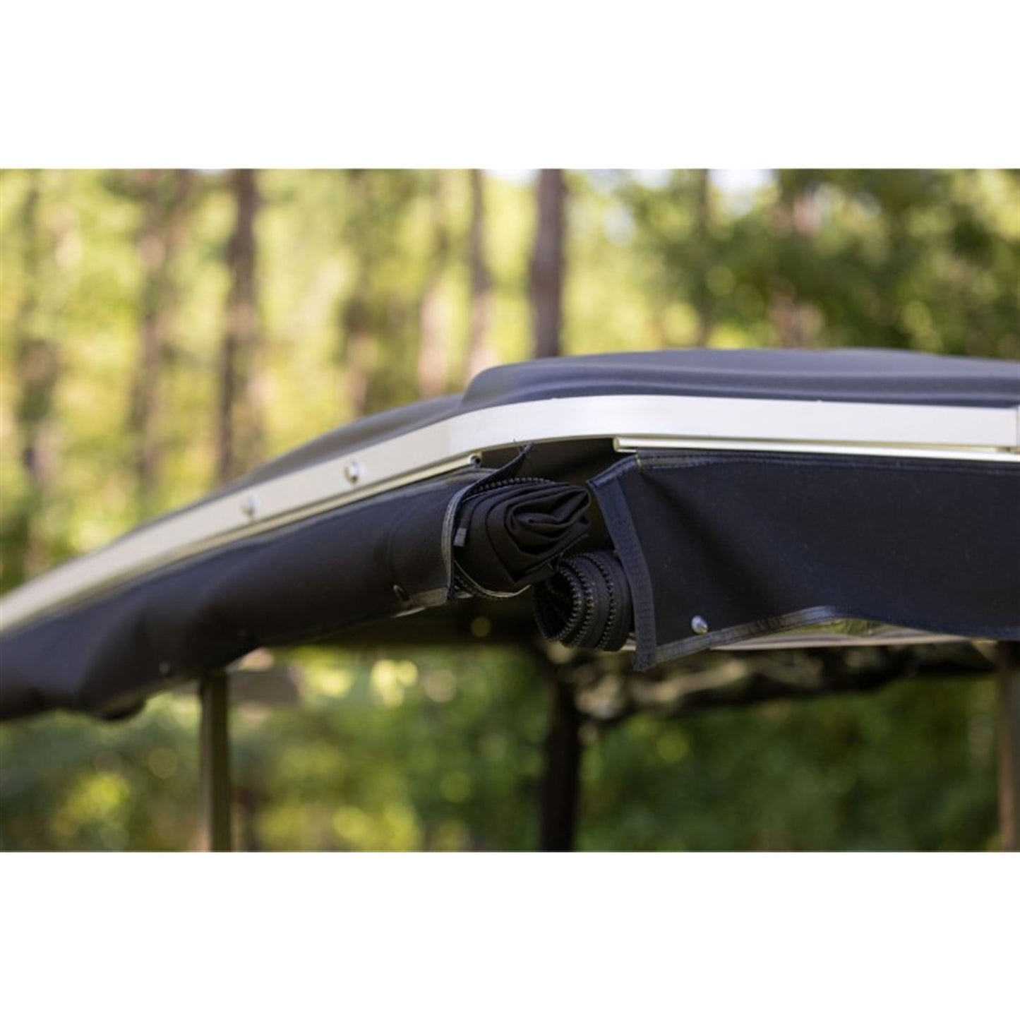 Red Dot Black 3-Sided Track Style Vinyl Enclosure for EZGO Express S4 Elite with Non Modular Top (Years 2023-Up) [MPN: 66074]_2112822