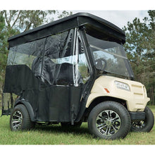 Red Dot 4-Passenger 3-Sided Track-Style Enclosure for ICON/EV1 Non-Lifted - Black 66077_1534860