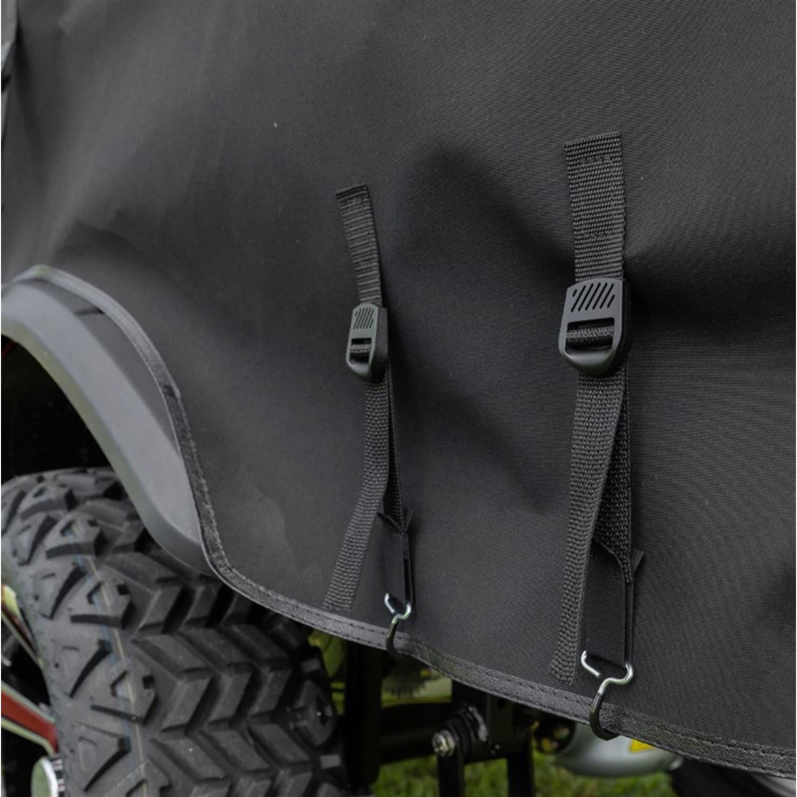 Red Dot AllGuard Track Style Enclosure for Evolution Forester - Black 66085_1534802