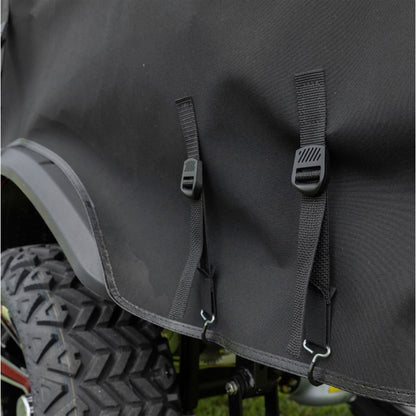Red Dot AllGuard Track Style Enclosure for Evolution Forester - Black 66085_1534802