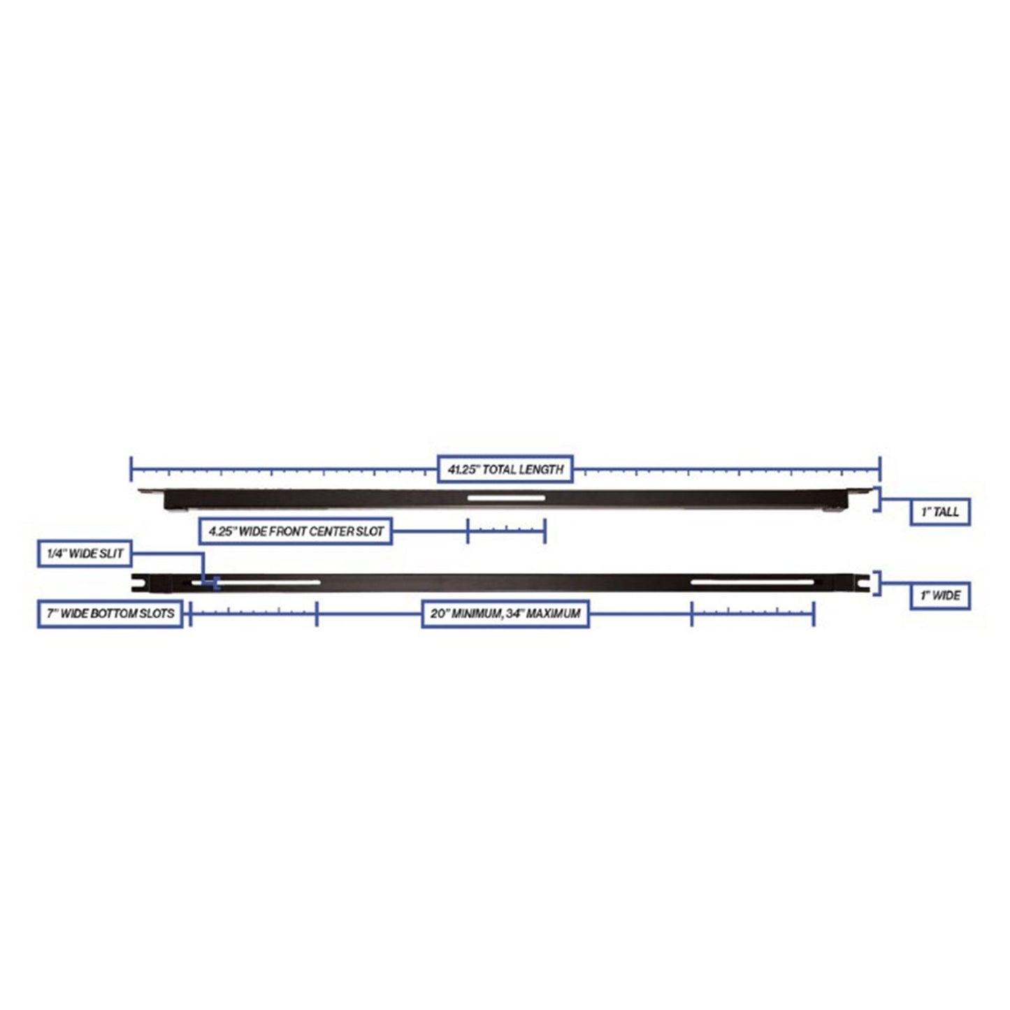 Red Dot  Triple Track Versa Top Mounting Bar 03-157_1534936
