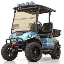 Red Dot Tinted 1/4" Fold-Down Windshield with Vents for Yamaha G29/Drive 09-011_1534922