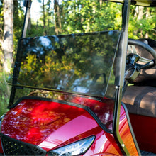Red Dot Clear 1/4" Folding Windshield for Storm Body Kits for EZGO TXT 1994.5-Up 09-134_1545307