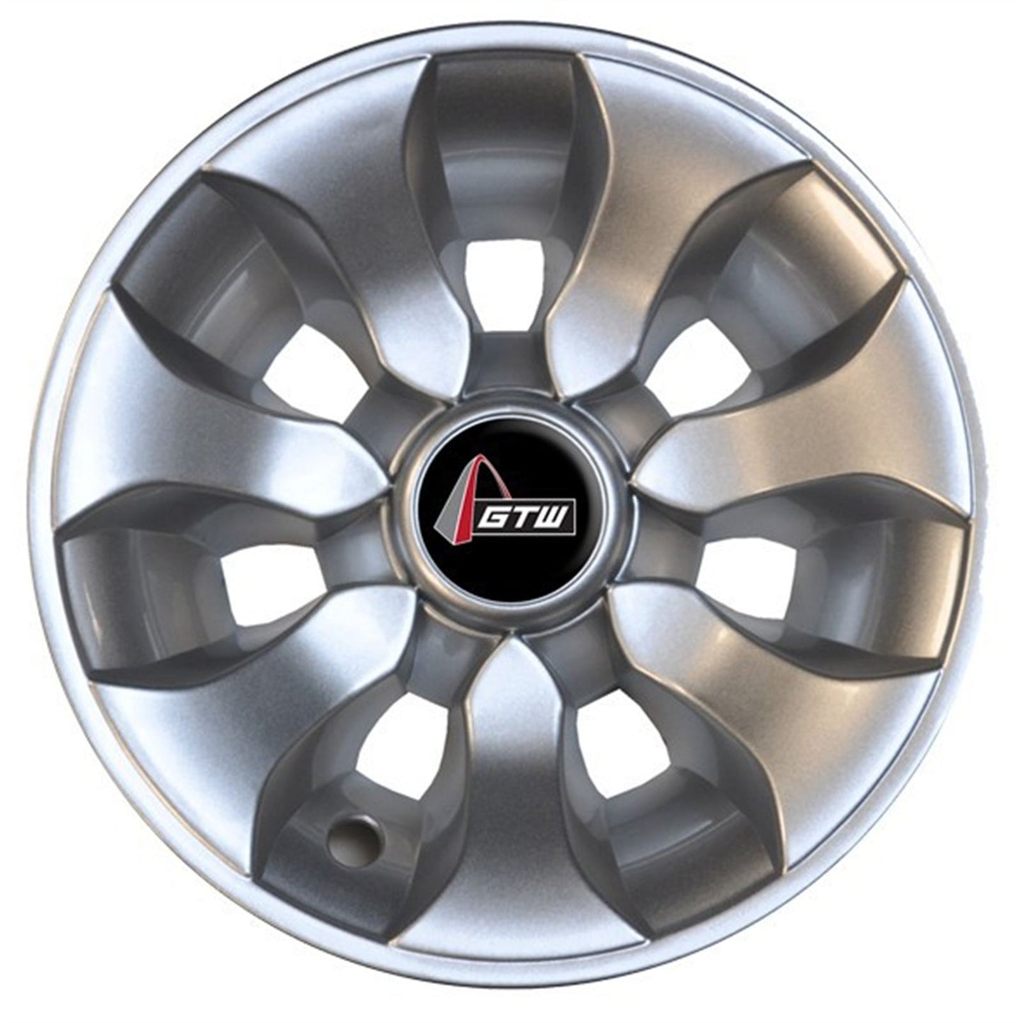8" GTW Drifter Silver Wheel Cover (Universal Fit) [MPN: 03-074]_2115886