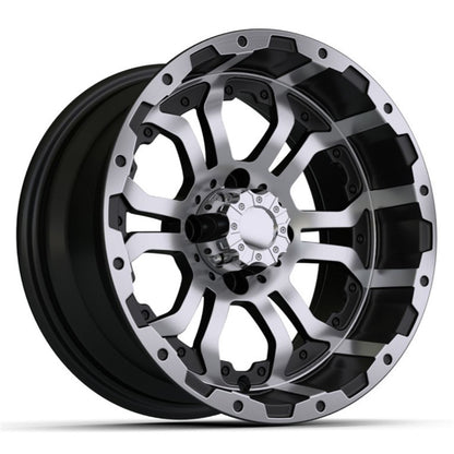 GTW Omega Machined and Black Wheel - 14" 19-259_1555354