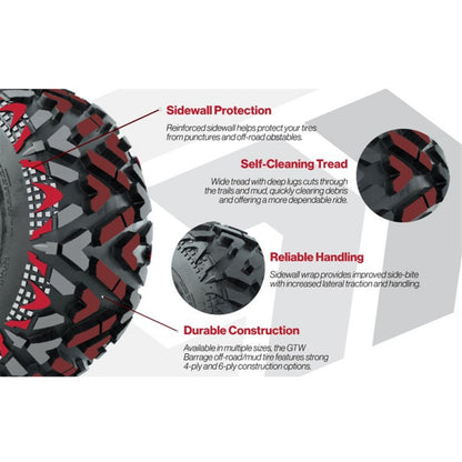 GTW Barrage Mud Tire - 20x10-10  [MPN: 20-028]_2115840