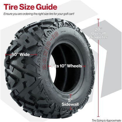 GTW Barrage Mud Tire - 20x10-10  [MPN: 20-028]_2115841