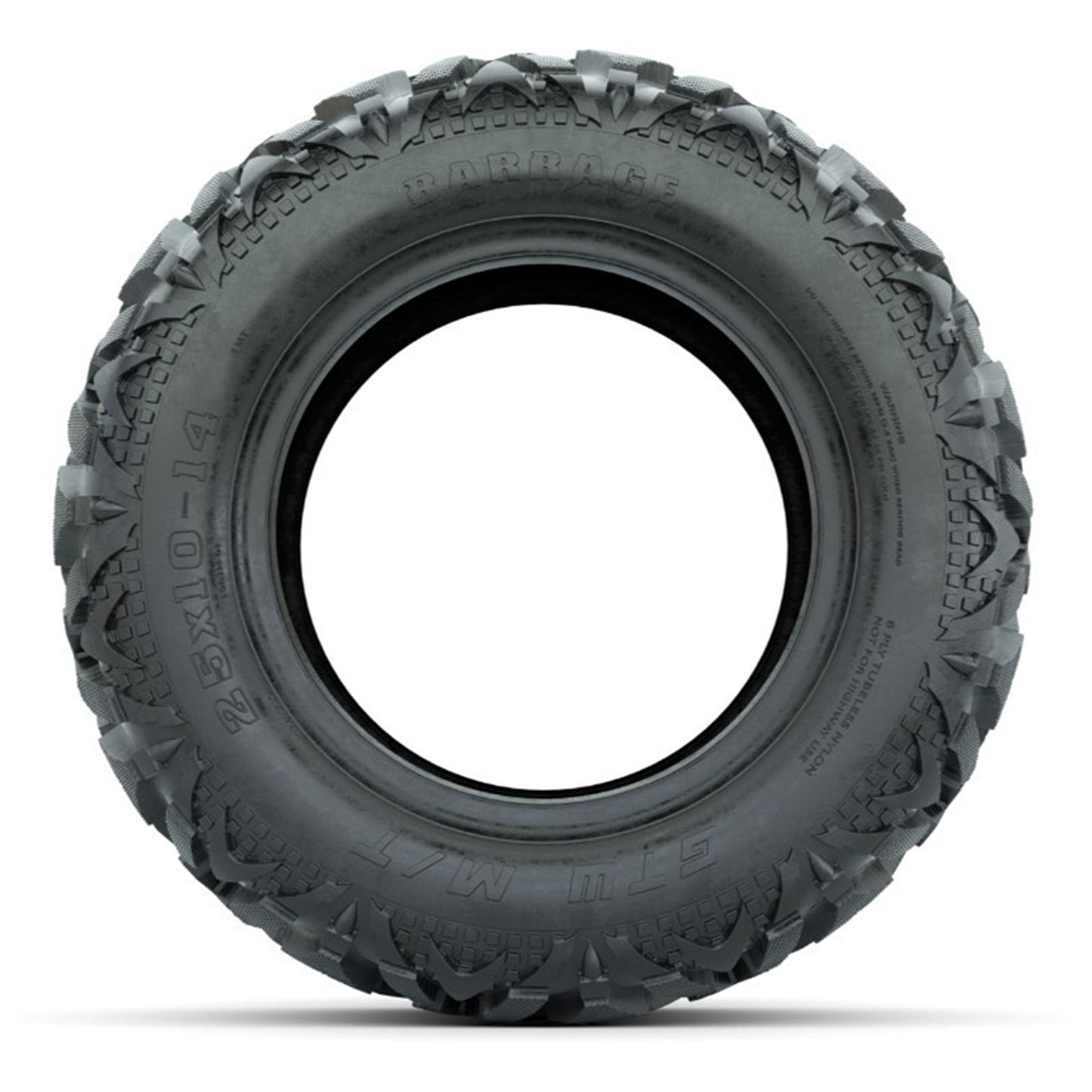 GTW Barrage Mud Tire - 25x10-14 (Lift Required) [MPN: 20-033]_2115861