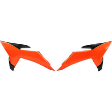 UFO Plastics Radiator Covers - Fluorescent Orange for KTM [MPN: KT05025#FFLU]_1864006