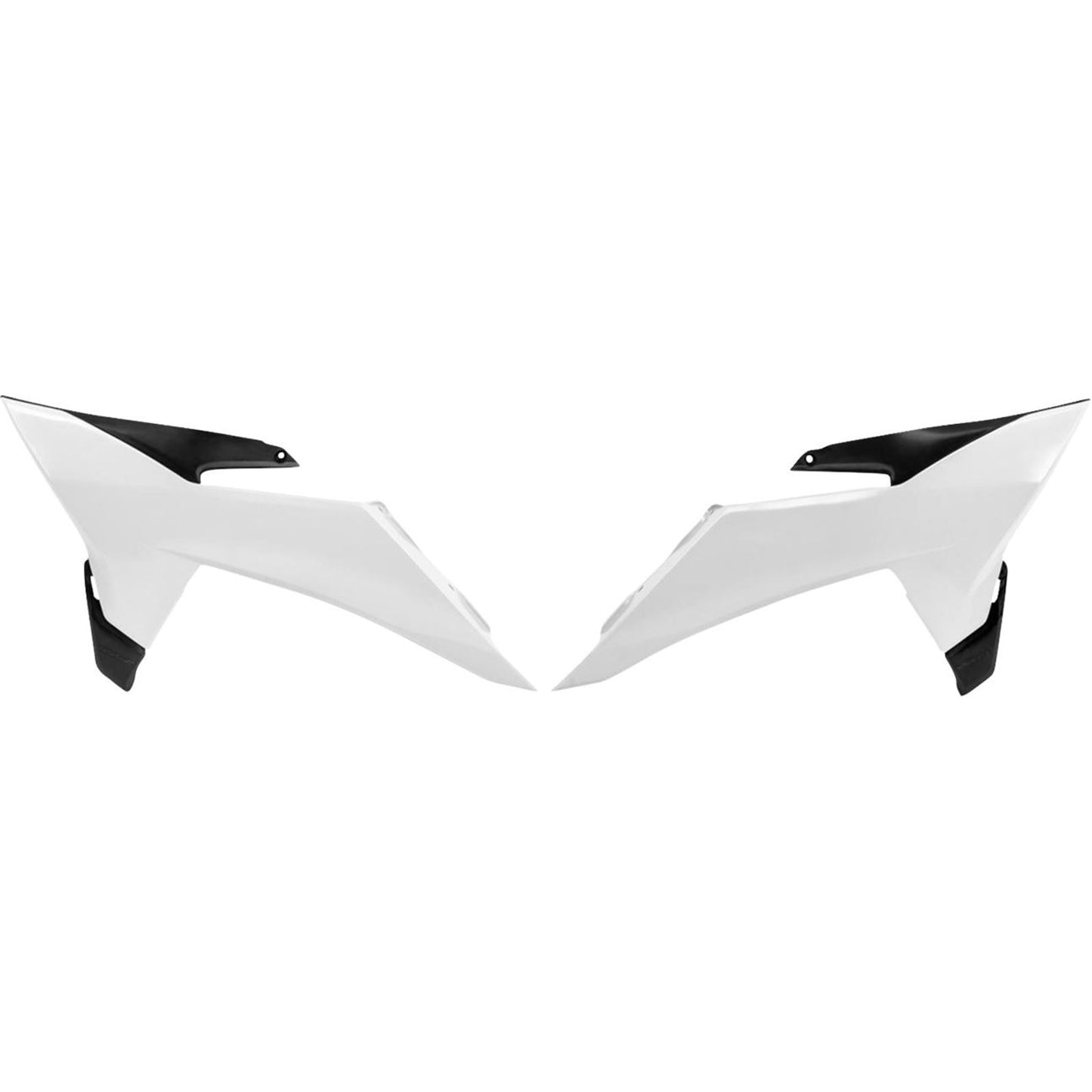 UFO Plastics Radiator Covers - White for KTM [MPN: KT05025#042]_1864008