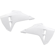 UFO Plastics Radiator Covers - White for Honda CRF 250R/450R [MPN: HO05614#041]_1708718