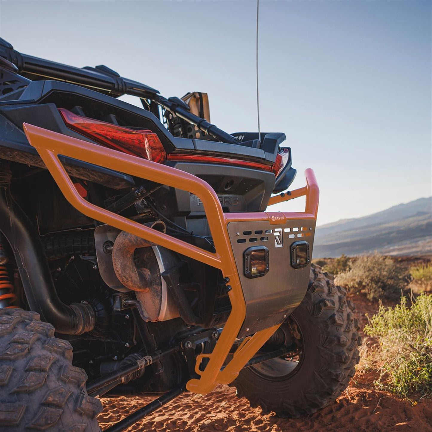 Ravek Rear Bumper - Plug & Play Reverse LED Lighting fits Polaris RZR 64-308ORL_1537241