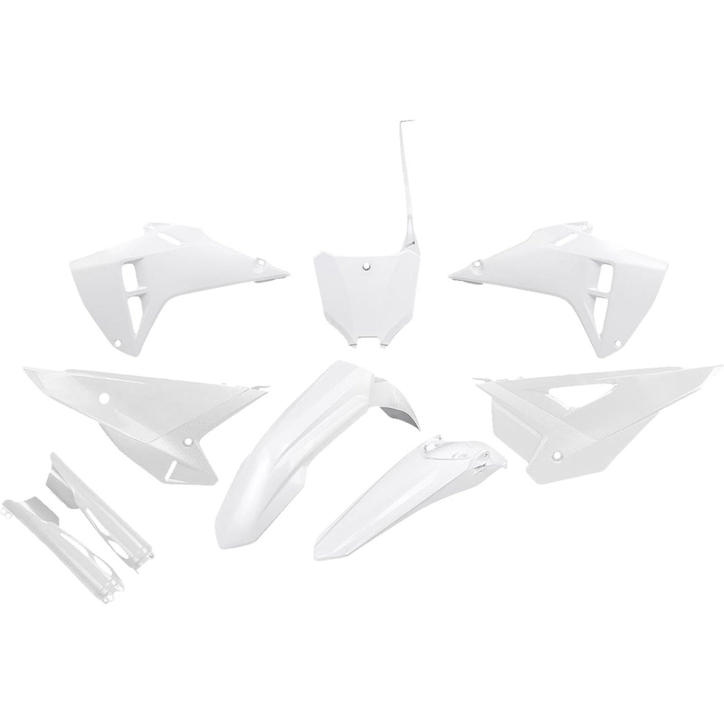 UFO Plastics Body Kit - White for Honda - CRF 250R/450R [MPN: HOKIT127F@041]_1544633