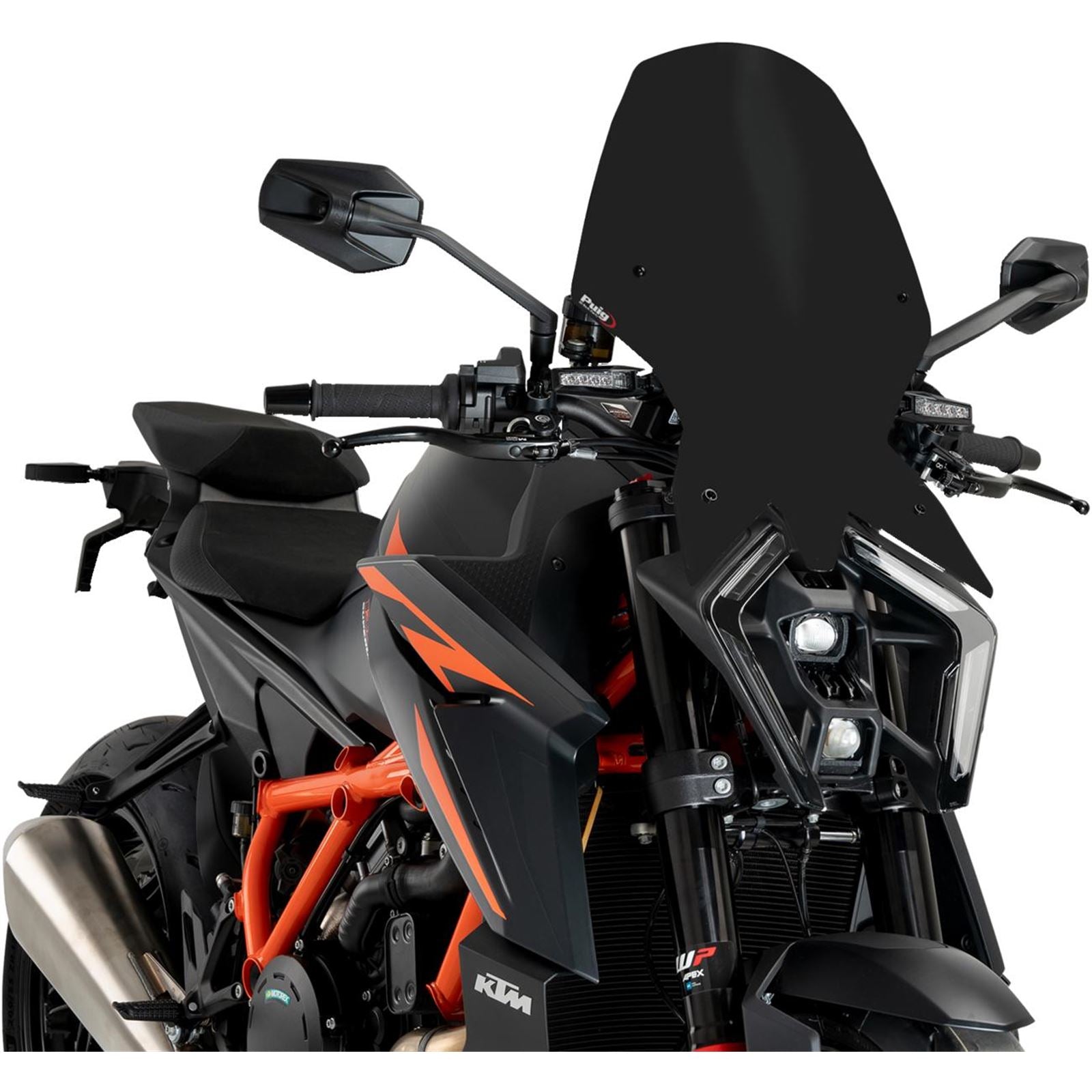 Puig New Generation Windscreen - Black - 1390 Super Duke 21907J_1547082