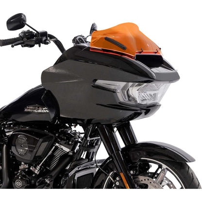 Klock Werks Kolor Flare™ Sport Windshield - 8" - Orange Ice [MPN: KWW-01-0751]_1708756