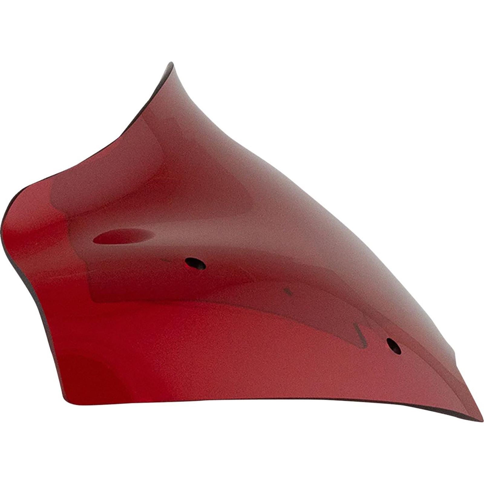 Klock Werks Kolor Flare™ Sport Windshield - 8" - Red - FLTR [MPN: KWW-01-0755]_1709561