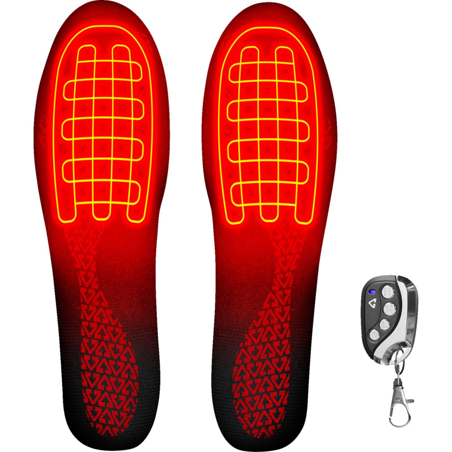 Gerbing Heated Clothing 3V Rechargeable Heated Insoles with Remote - Large/XL [MPN: GERINS3VLXL]_1533840