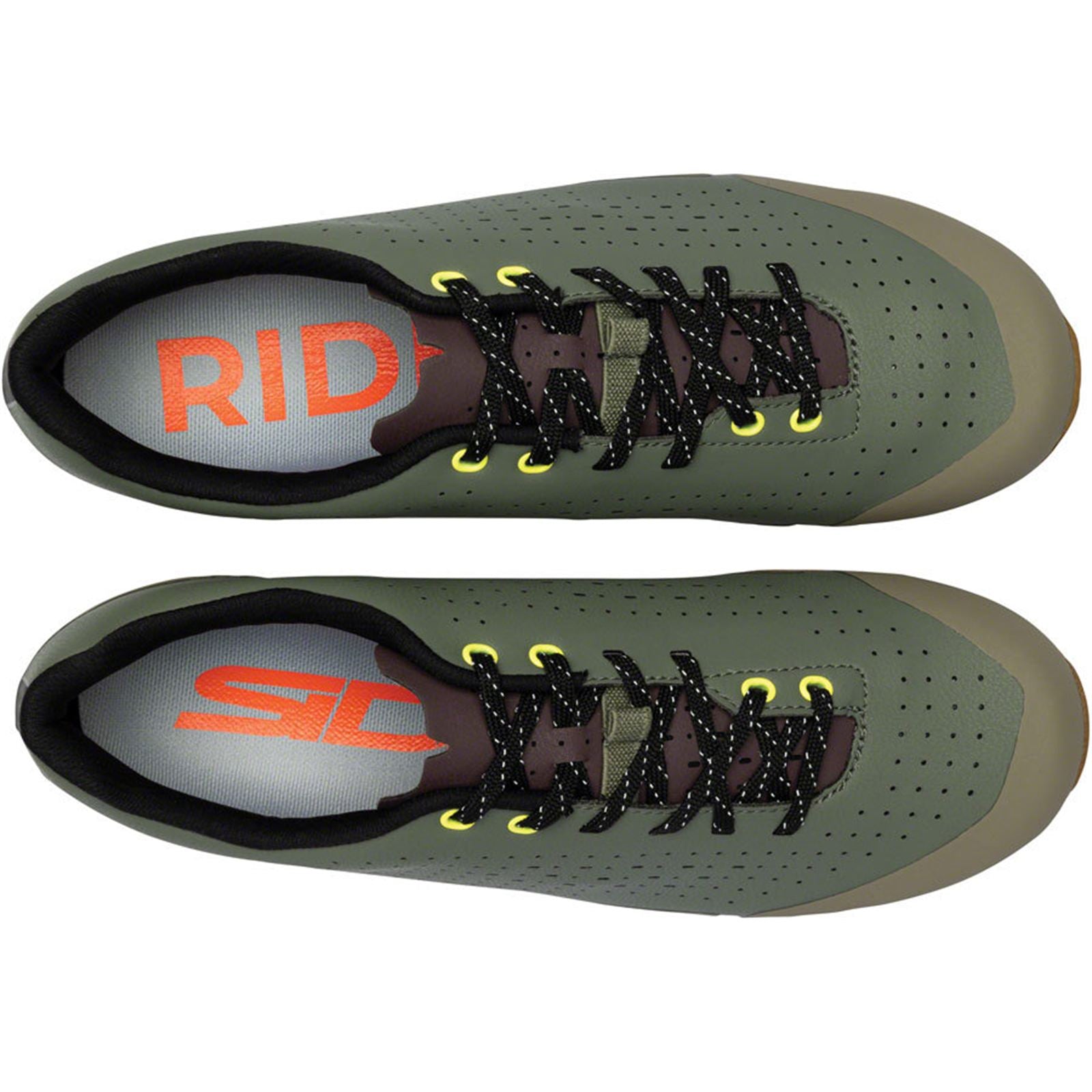 Sidi - Bicycle Asper Laces Gravel Men's Shoes - Military, Millenium Fit_1930302
