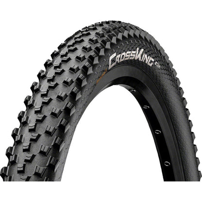 Continental Tire - Bicycle Cross King Tire - 27.5 x 2.00, Clincher, Wire, Black, E25 [MPN: 01504020000]_2102078