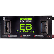 ECO Battery 51V 105AH Eco LifePo4 Lithium Battery Kit with 15A Charger - Skinny Style 25-153_1534552