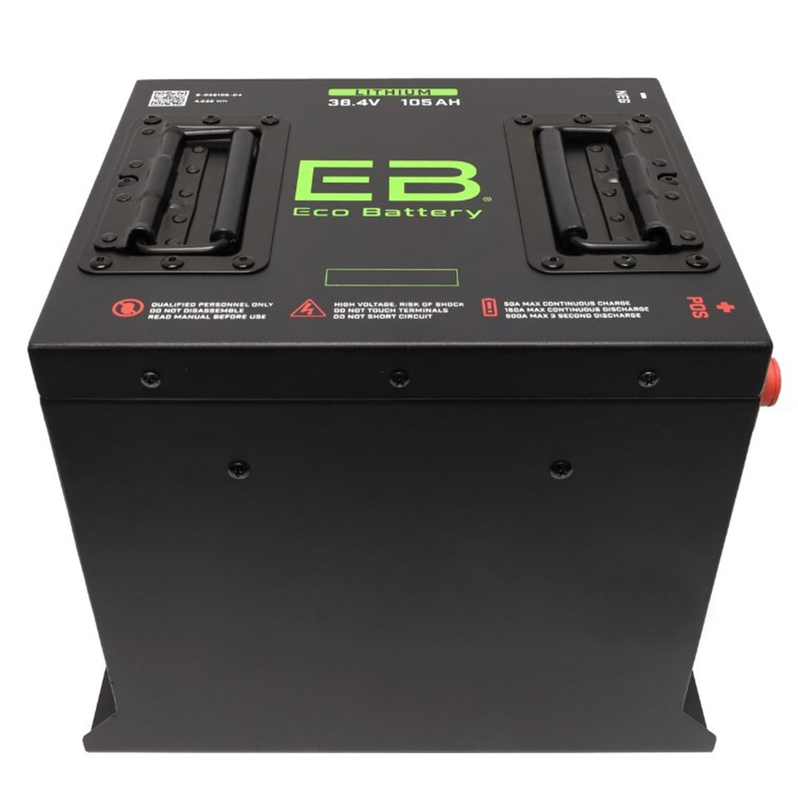 ECO Battery 38V 105Ah Cube LifePo4 Lithium Battery Only  A-038105-04_1533975