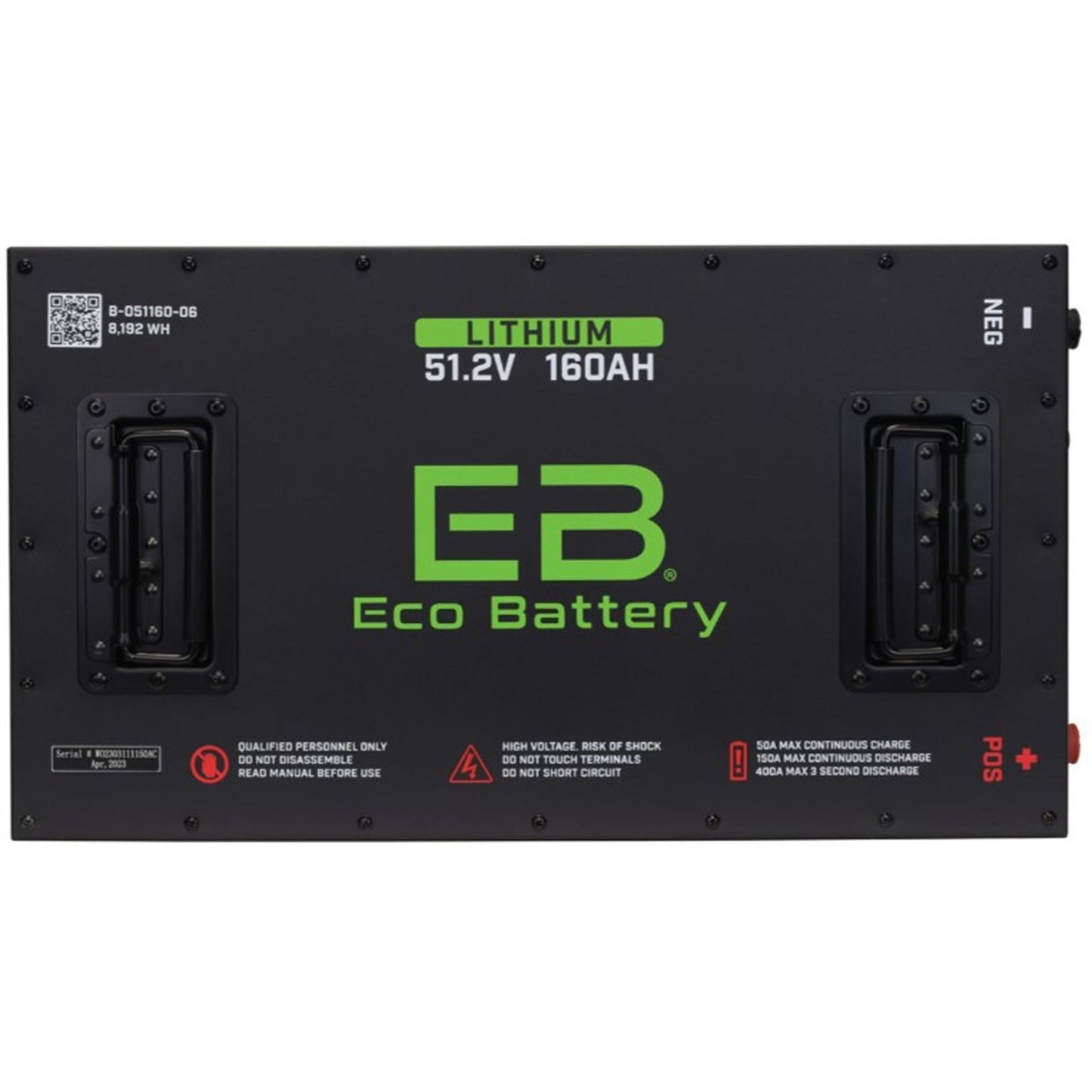 ECO Battery 51V 160Ah LifePo4 Lithium Battery Only A-051160-06_1536389