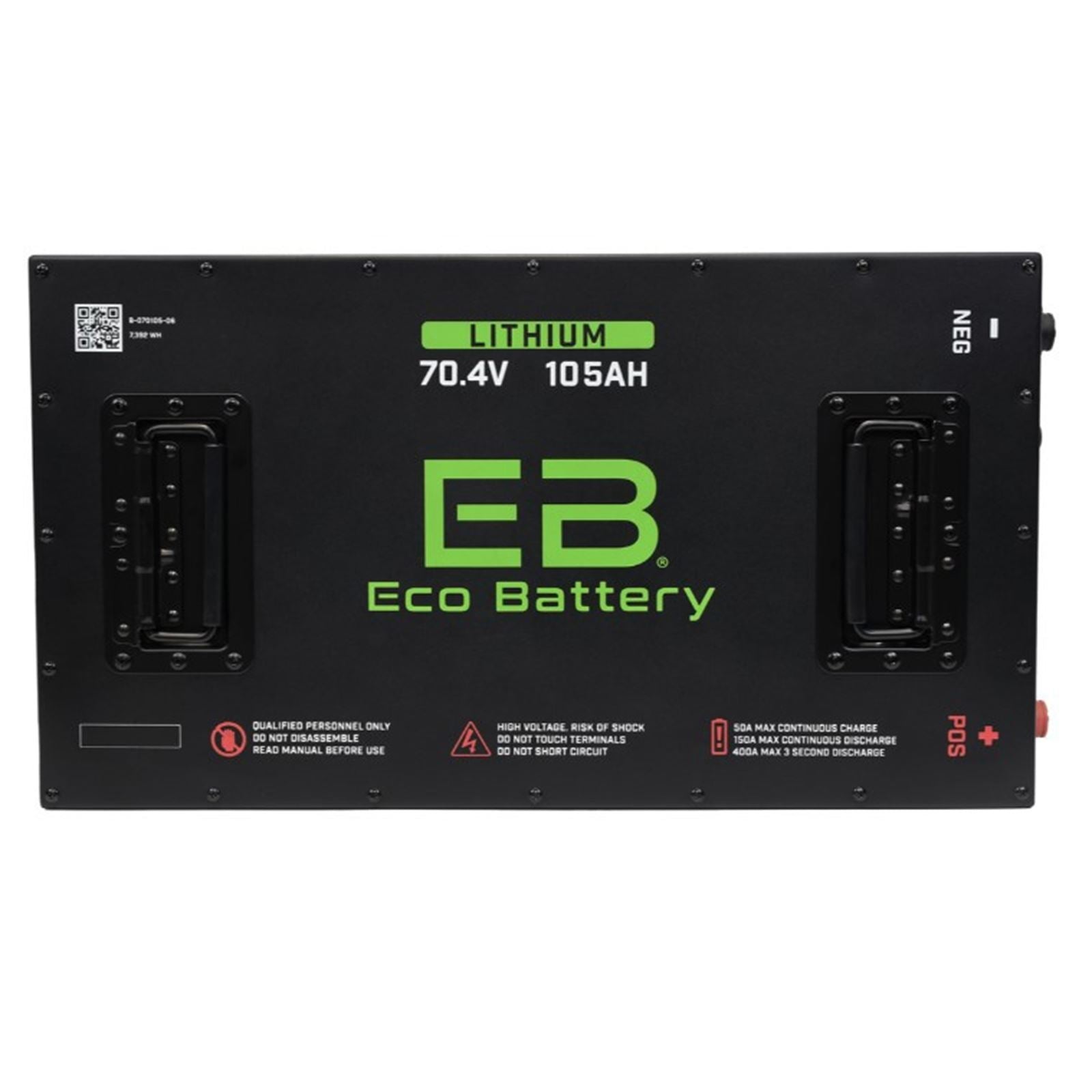 ECO Battery 70V 105Ah LifePo4 Lithium Battery Only A-070105-06_1536394