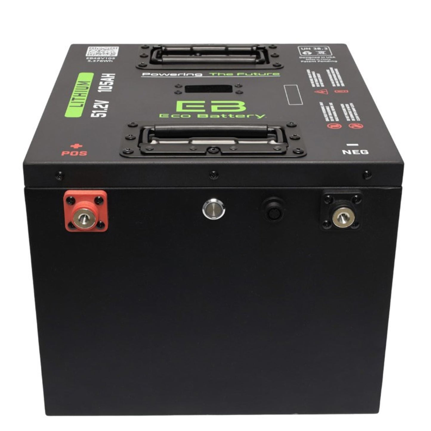 ECO Battery Lithium 51v 105Ah Battery Bundle - Thru Hole for Club Car DS B-3117_1535052