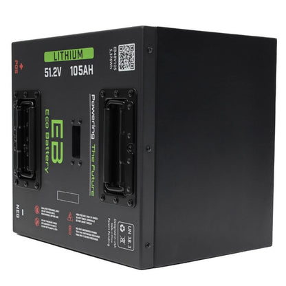 ECO Battery Lithium 51v 105Ah Battery Bundle - Thru Hole for Club Car DS B-3117_1535054