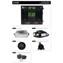 ECO Battery Lithium 51V 60Ah Battery Bundle for Club Car Precedent - Cube B-3136_1534506