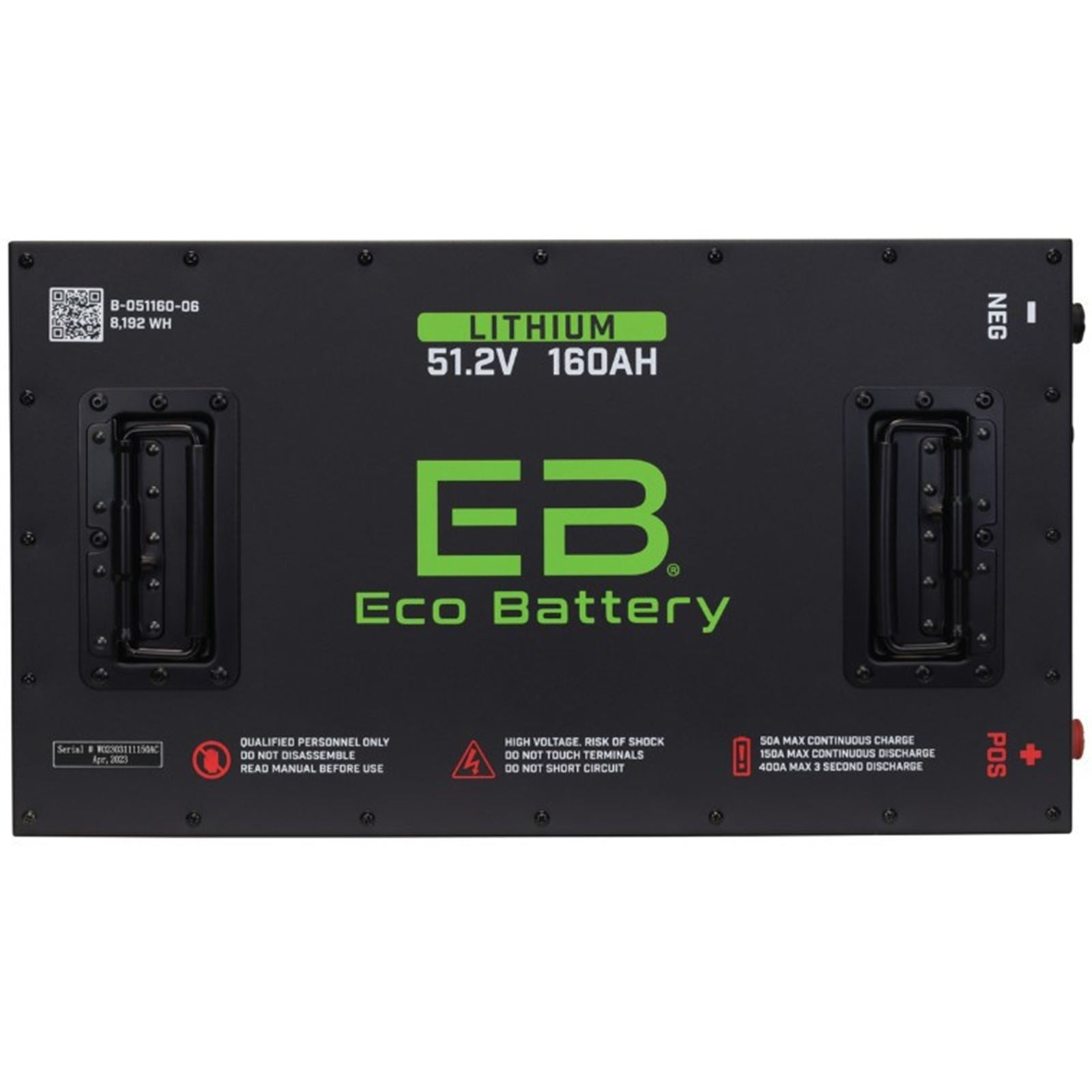 ECO Battery Lithium 51.2V 160Ah Battery Bundle for Club Car Precedent Onward/Tempo B-3145_1535075