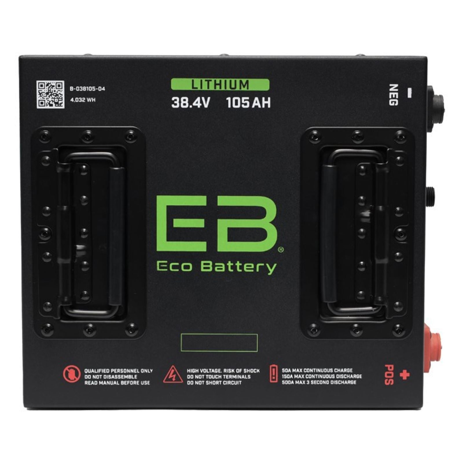 ECO Battery 36V Lithium 38V 105Ah Battery Bundle - Cube for EZGO Freedom TXT B-3240_1535042