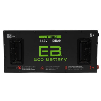 ECO Battery Lithium 51v 105Ah Battery Bundle - Skinny for EZGO TXT B-3281_1535038