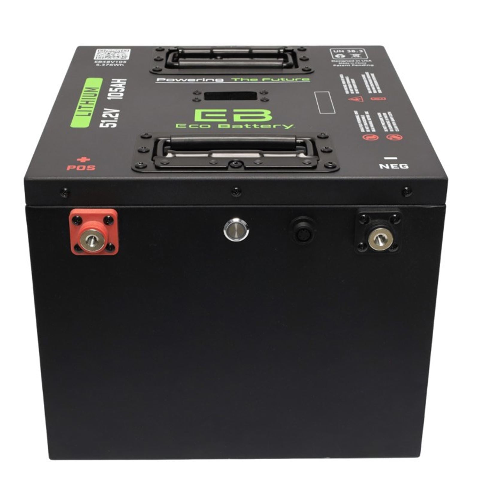 ECO Battery Lithium 51v 105Ah Battery Bundle - Thru Hole for Yamaha G29/Drive/Drive2  B-3522_1535058