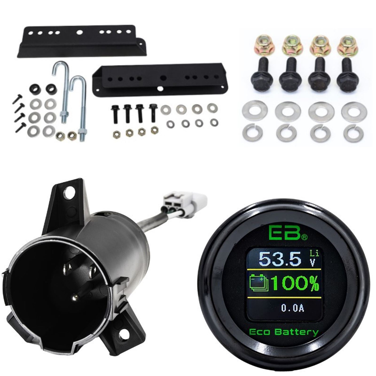 ECO Battery Installation Kit for Eco 70v 105ah & 51V 160ah LifePo4 Lithium Battery I-3144_1533978