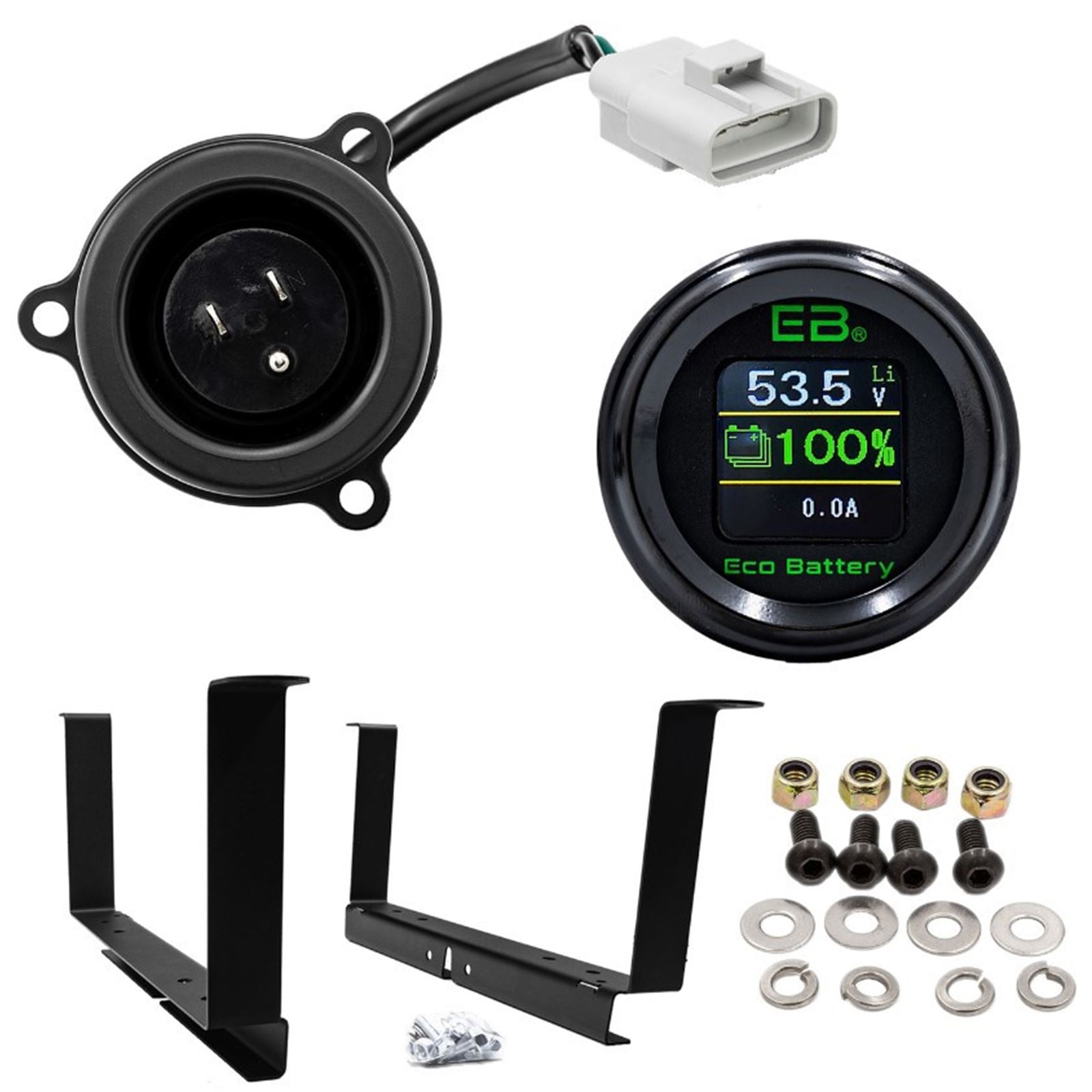 ECO Battery Install Kit for 70v 105ah & 51v 160ah LifePo4 Battery for Yamaha Drive2 I-3524_1533988