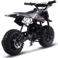 MotoTec USA Big Supermoto 50cc 2-Stroke Kids Dirt Bike - Black MT-DB-02-Big_Black_1534992