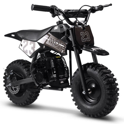 MotoTec USA Big Supermoto 50cc 2-Stroke Kids Dirt Bike - Black MT-DB-02-Big_Black_1534986
