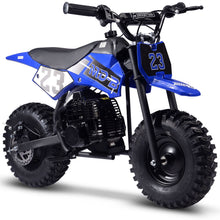MotoTec USA Big Supermoto 50cc 2-Stroke Kids Dirt Bike - Blue MT-DB-02-Big_Blue_1534981