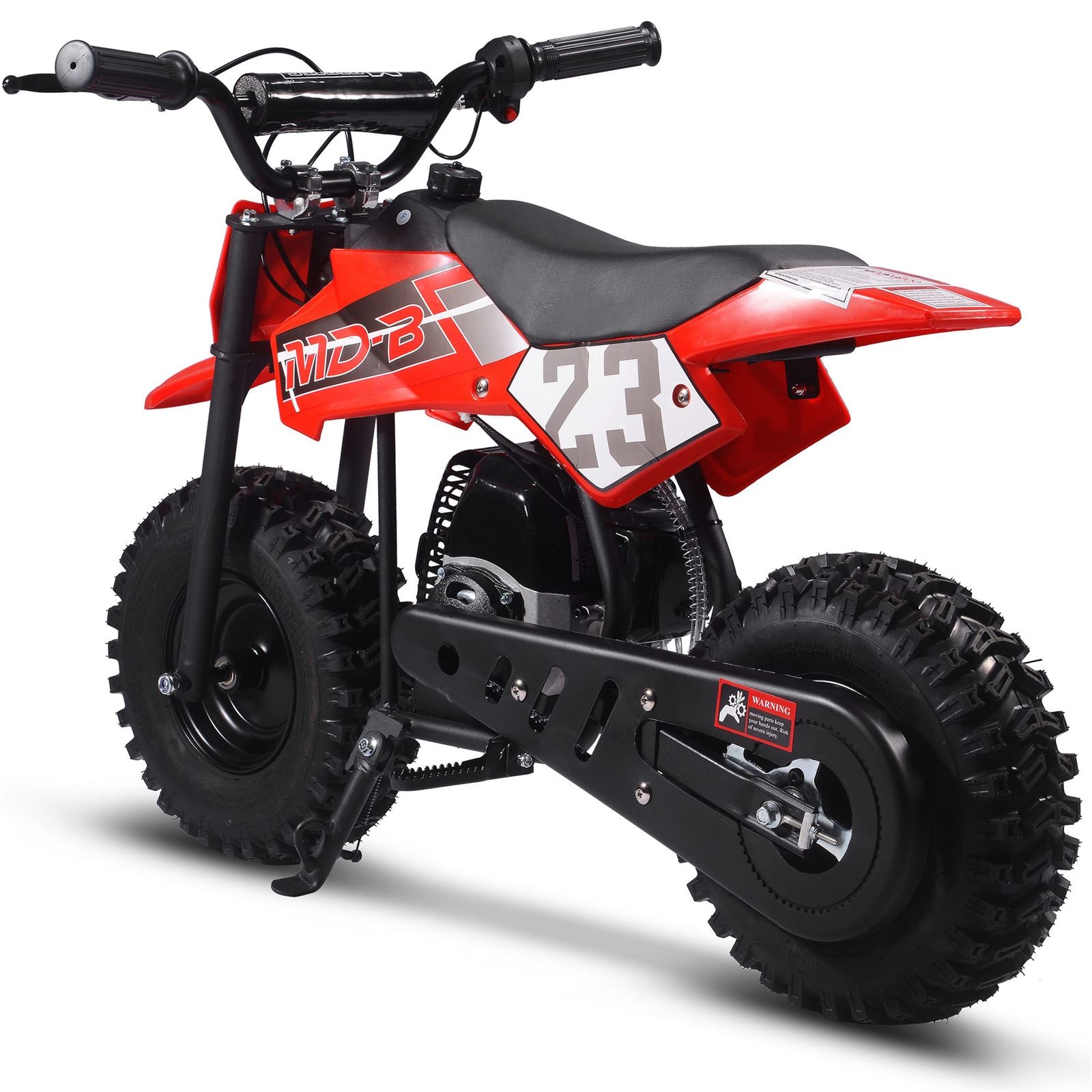 MotoTec USA Big Supermoto 50cc 2-Stroke Kids Dirt Bike - Red MT-DB-02-Big_Red_1534997