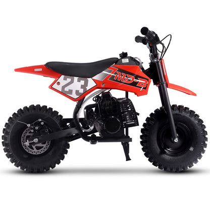 MotoTec USA Big Supermoto 50cc 2-Stroke Kids Dirt Bike - Red MT-DB-02-Big_Red_1534994
