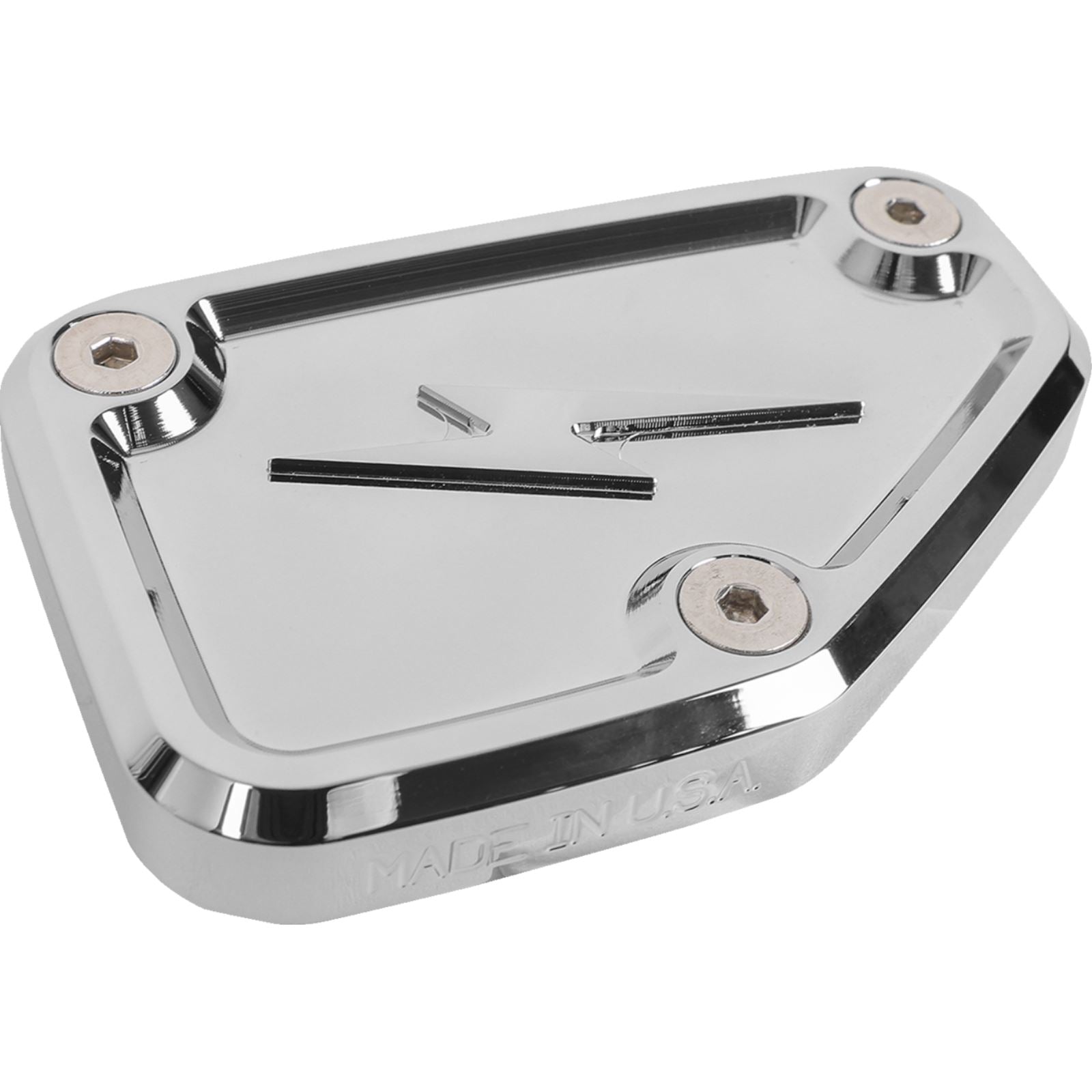 Thrashin Supply Company Master Cylinder Cover - Brake - Front - Chrome [MPN: TSC-3178-3]_1535120