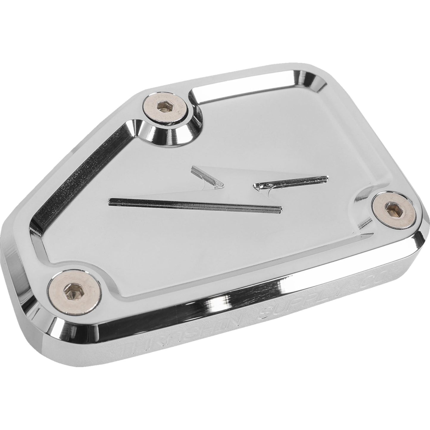 Thrashin Supply Company Master Cylinder Cover - Brake - Front - Chrome [MPN: TSC-3178-3]_1535121