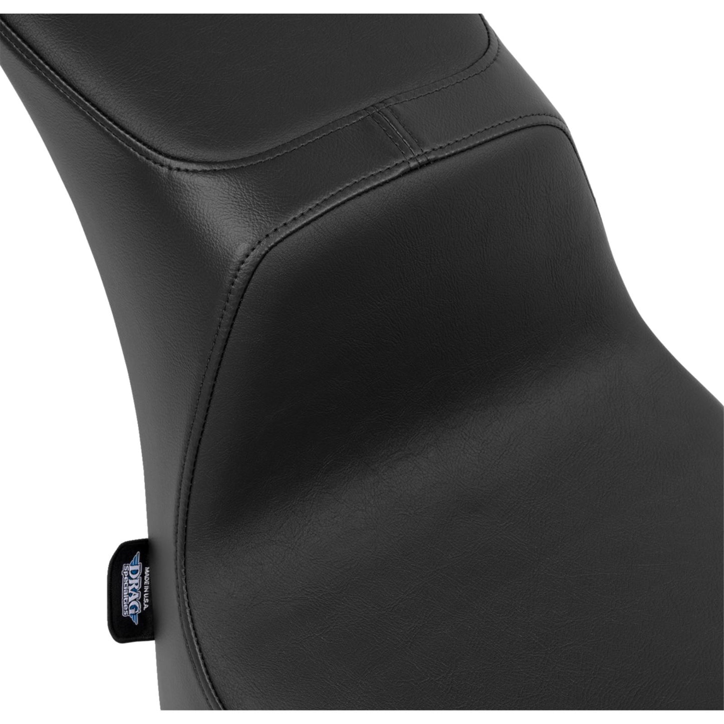 Drag Specialties Predator III 2-Up Seat - Vinyl - Smooth for FL '00-'17 0802-1640_1535109