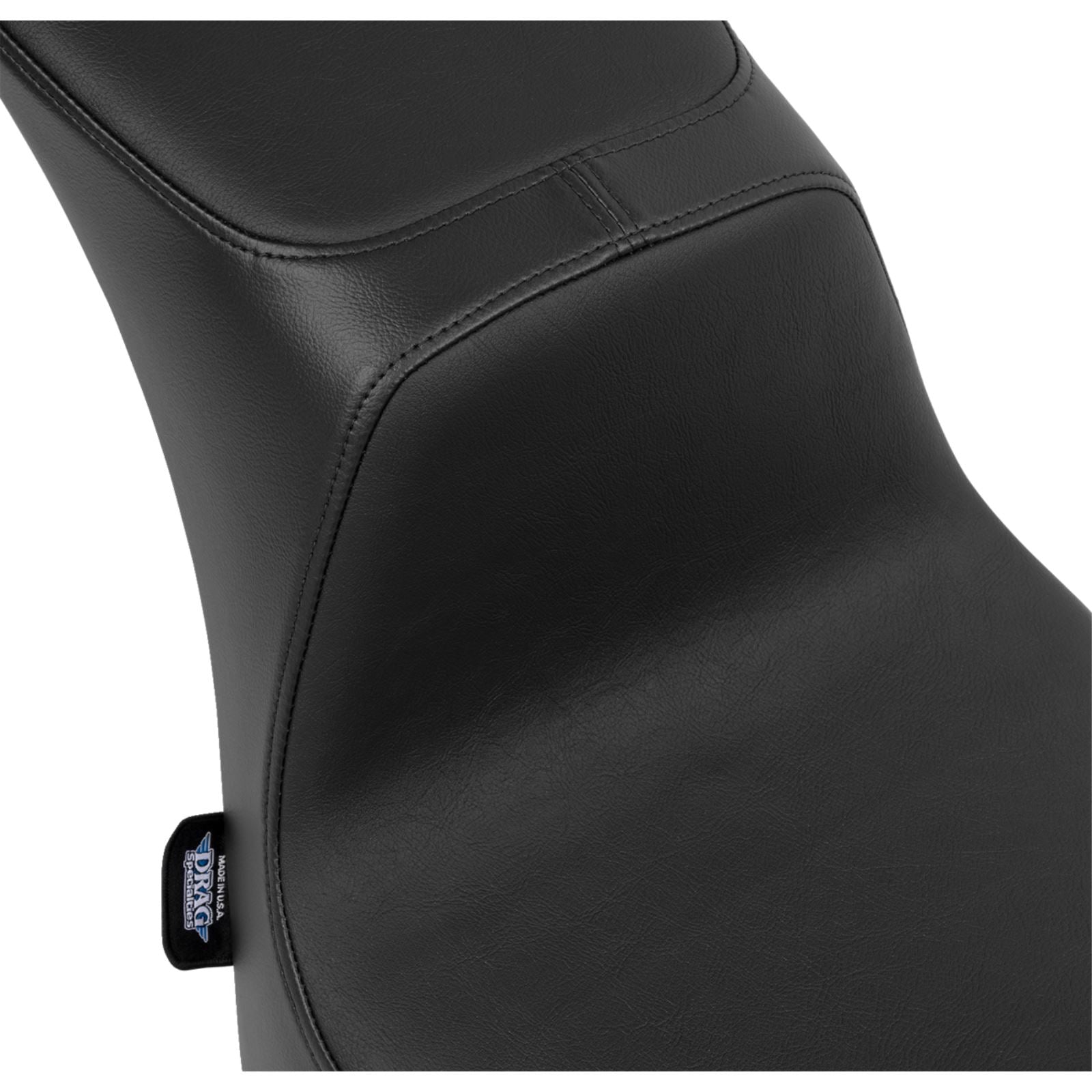 Drag Specialties Predator III 2-Up Seat - Vinyl - Smooth for FL '00-'17 0802-1640_1535109