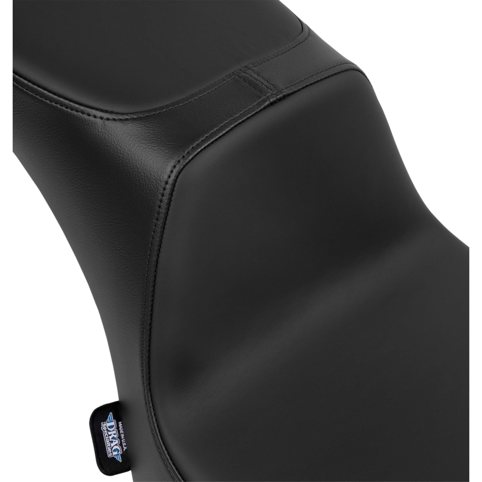 Drag Specialties Predator III 2-Up Seat - Solar Leather - Smooth for FL '00-'17 [MPN: 0802-1644]_1535168