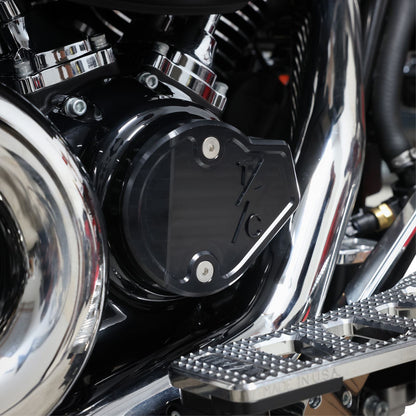 Thrashin Supply Company Cam Cover - Gen 2 - Smooth - Black - M8 [MPN: TSC-3028-1]_1535183