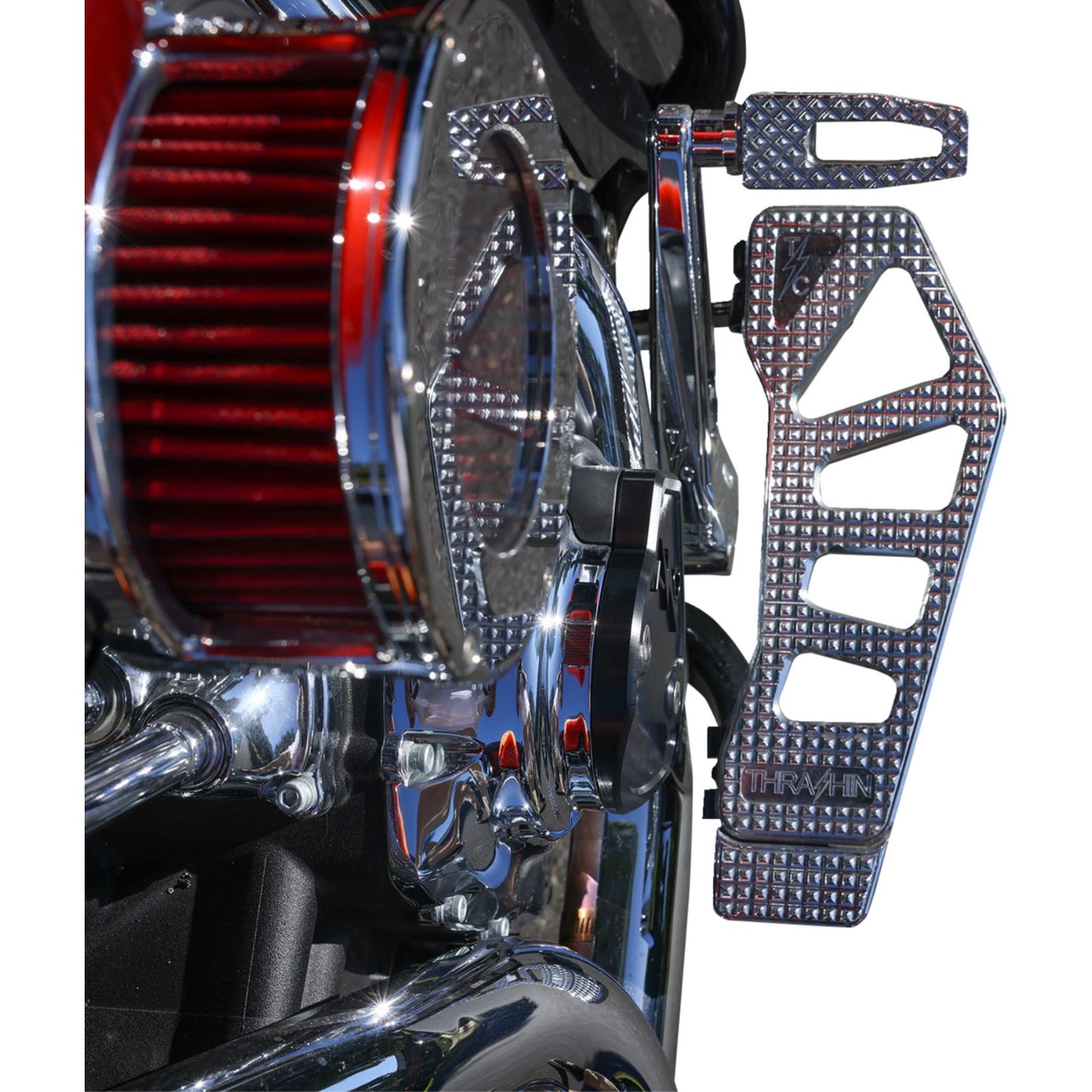 Thrashin Supply Company Cam Cover - Gen 2 - Smooth - Black - M8 [MPN: TSC-3028-1]_1535185