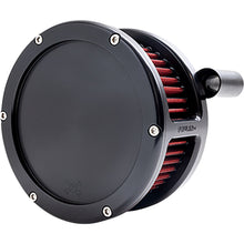 Feuling BA Air Cleaner Kit - Black with Red Filter for '08-'17 Dyna/Softail/Touring 5453_1535156