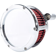 Feuling BA Air Cleaner Kit - Chrome with Red Filter for '93-'99 Evolution Big Twin 5467_1535090